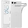 AICEK Compatible con Sony Xperia X Compact Cover, Trasparente Silicone Custodia Protettiva Molle di TPU Bumper Case Sottile