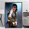 JWJQTLD Stampa Su Tela，Michael Jackson Musicista King Star Poster E Dipinti Su Tela Immagine Wall Art Decorazione Nordica Decorazioni Per La Casa Adatto A Tutte Le Decorazioni Murali, 70X100 Cm Senza Corni