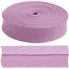 Aerzetix - C77324 - Nastro in sbieco 9 Metri x 17mm - in Cotone - Colore lillà Chiaro - passamaneria gallone Abbigliamento Cuscini trapunte