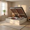 WEBER INDUSTRIES Letto baule Bilbao 180 x 200 cm + rete / bianco