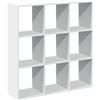 vidaXL Libreria Divisorio Bianca 102x29x103,5 cm in Truciolato, libreria, Mobile Porta Libri, scaffale portaoggetti, Porta Libri, scaffale per Libri