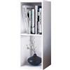 VCM Supporto per CD e Dvd in Legno Scaffale in Piedi Scaffale Decorativo Mendas 2 Scomparti Supporto per CD e Dvd in Legno Scaffale in Piedi Scaffale Decorativo Mendas 2 Scomparti Bianco