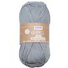 Glorex 5 1004 16 - Cotone 100% cotone, versatile per lavori a maglia, uncinetto e artigianato, ottima qualità, morbido e lavabile, 50 g, ca. 170 m, grigio