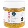 INNSPIRO Roccia di vetro rotondo aurora boreale giallo 2,3 mm. 10/0 120 g.