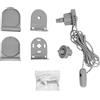 Blindecor | Kit meccanismo per tende avvolgibili | Compatibile con tubi da 38 mm - Grigio | Scatola meccanismi di sostituzione completa