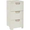 Curver Style - Torre per cassetti, 37,8 x 32,8 x 60 cm, colore: crema