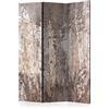 murando - Paravento Decorativo Monofacciale 135x172 cm 3 Pannelli Divisori - Stampa su un Lato su Tela in TNT - Separe Divisorio per la Casa Simpatici Legno - f-C-10000-z-b