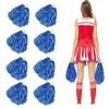BDBFDFY 8PCS pompon da cheerleader,Pom Pom Cheerleader,Pom Pom Cheerleader Professionali,Fiore a Mano Cheerleader,per sport cheerleader, da sera, per feste notturne (B)