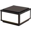 KUEYANB Luci per Pali da Esterno, Luce per Pilastro da Parete di Recinzione Minimalista Moderna, Lampada con Cappuccio A Colonna Impermeabile da Giardino E27, Lanterna Stigma per Cancello Domestica