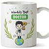 Mugffins (Tazza in Inglese) Doctor Original Tazza Tazza Regalo Perfetto - Migliore Medico del Mondo - 11 oz Ceramica