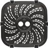 HaloModora Piastra di ricambio per friggitrice ad aria 8QT, rivestimento antiaderente e manico, compatibile con PowerXL per friggitrice ad aria Vortex Pro Plus (24 x 24 cm)