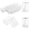 NBEADS 30pz Scatola in Plastica PVC Trasparente, 3.7x3.7x6.5cm Scatole per Confezioni Regalo Cubi Trasparenti Scatole per Bomboniere per Bomboniere per Caramelle Biscotti Torta al Cioccolato Regalo
