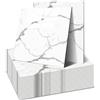 OJTOJT - Piastrelle autoadesive da parete, 22 pezzi, Peel and Stick Tiles 30 x 30 cm, impermeabile e antimacchia, tagliabili, 7 colori, per bagno, cucina, soggiorno (Bianco Avorio)