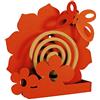Arti & Mestieri PORTA ZAMPIRONE GIRASOLE PARETE ROSSO