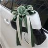 Yurosiay Fiocchi per antenna per matrimonio, decorazione per auto, per matrimonio, decorazione per auto, fai a mano, fiocchi per matrimonio, decorazione vintage, decorazione per la schiena, fiori #3,