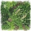 KARAT Parete per piante Hera 100 × 100 cm - Parete artificiale per piante con sistema a clic - Parete verde lussureggiante e realistica - Per interni ed esterni