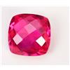 Gemscopious 20.00Ct Naturale Rosso Rosa Rubellite Tormalina Certificato Cuscino Dama Gemma