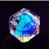rogem54 Multicolore Topazio Mistico Cubo Certificato Loose Gemma 50.85 + KT Con Omaggio
