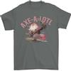Gildan Axe-A-Alotl Divertente Guerriero Medievale Maglietta Uomo 100% Cotone