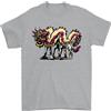 Gil dan Banksy Falso Cinese Dragon T-Shirt 100% Cotone