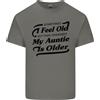 Gildan My Zia È Anziani 30th 40th 50th Compleanno Uomo Luce T-Shirt