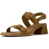 Camper Sandalo da donna Kora, marrone medio 36 (EU)