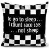 HUASHUZI F1 formula 1 federe cuscini divano 40 x 40 cm f1 gadget accessori regalo uomo compleanno copricuscini fodera cuscino decorativi soggiorno camera da letto