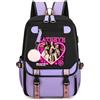 Generisch Mengmiao K-Katseye Zaino Unisex Bambini, Impermeabile Zaino per la Scuola con Scomparto per Laptop, Ampio Spazio di Archiviazione, Zaino Stile Coreano Fan con Sophia Manon Daniela Lara Megan Yoonchae