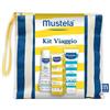 Mustela Kit Viaggio con Latte Solare SPF50+ 40 ml + Doposole 100 ml + Detergente 100 ml
