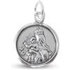 Inmaculada Romero IR Medaglia della Madonna del Carmelo in argento Sterling 925, pendente da 15 mm. Incisione inclusa nel prezzo - Personalizzabile - INCISIONE INCLUSA NEL PREZZO