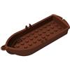 XYEIUGO Gobricks Boat 14 x 5 X 2 piccola barca 1 pz compatibile con Lego GDS-90132 Classic Bulk Toy MOC Colore: marrone rossastro 192