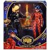 BANDAI - Miraculous Ladybug e Black Cat - Confezione da 2 bambole (Movie) - Ladybug & Black Cat - Bambole articolate da 26 cm - P50198