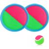 Tomatoys Giocattoli all'aperto per bambini - Gioco di lancio e cattura palline con velcro impermeabile, 2 pale e 1 palline - Giochi di piscina e all'aperto per bambini e adulti