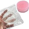 CPRNQY 2 giocattoli antistress, giocattolo ultra morbido, giocattolo antistress, giocattolo antistress, giocattolo per adulti e bambini (trasparente + rosa)