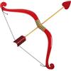 P'tit Clown - 24385 - Arco di Cupido con freccia - Rosso - 55 cm