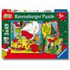 Ravensburger - Puzzles Il Grinch | Puzzle Bambini 5 Anni O Più | Regalo Bimba 5 Anni 3 X 49 Pezzi | Puzzle Bambini 21 X 21 Cm | Puzzles Perfetti Ravensburger