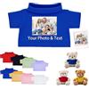 FAHOXUMR Vestiti Personalizzati per Oorsacchiotti con Nome del Foto, Abbigliamento Personalizzato Animali Peluche Adatto a Orsi di Peluche di 20-40 cm, Abbigliamento Personalizzato per Bambole
