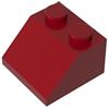 XYEIUGO 3039 Mattone Inclinato 2x2 50 Pezzi GDS-589 compatibile con Lego Mattoncini da Costruzione Colore:Rosso scuro 154