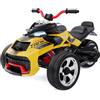 RCB 12V Moto Elettrica Bambini, 2 motori e 12 pollici di moto da cross elettrica 3/8 km/h Modalità di velocità, Multi-Music, Porta USB, Miglior Moto Ride On per 3-8 bambini