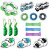 GGesii 15 Pezzi Fidget Toys, Antistress Ufficio, Antistress Divertenti Adulti, Giochi Autismo, Giochi Antistress, per Bambini, Adulti e Persone con Ansia, Autismo e ADHD