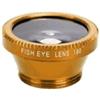 ulafbwur Lega di alluminio 3 in 1 Telefono Mobile Fish Eye Super Grandangolare Macro Lens Kit con Clip