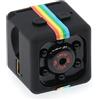 LMCLMC Videocamera, Mini telecamera SQ11 1080P HD DV portatile a infrarossi for visione notturna, videocamera sportiva for esterni for registrazioni domestiche e in viaggio,per Viaggi,Vlog(Black)