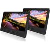 Reflexion DVD1052 Twin Monitor Con 25,7 CM (10,1 Pollici) Lettore DVD