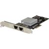STARTECH ST10GPEXNDPI Adattatore Di Rete 2 Porte PCIe 10G/NBASE-T In Nero