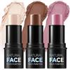 Nurvidis 3 Pezzi Bacchetta Di Bellezza Contorno, Fard In Crema Contour Stick Illuminante Su Bastone, Impermeabile Set Di Trucco Per Il Viso Illuminanti Per Il Trucco
