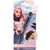 CARTOON Eyeliner 2 in 1 per bambine stampino a forma di luna colore blu trucco sicuro