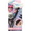 CARTOON Eyeliner 2 in 1 per bambine stampino a forma di stella colore blu trucco sicuro