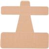 Shungong Nastro kinesiologico correttore for alluce valgo da 20 pezzi - Piastra for alluce autoadesiva traspirante senza lattice for uomini e donne(Beige)