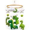Sunshine smile Mobile animali della foresta, feltro mobile, per letto, supporto in legno per finestre