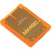 Generic MX4SIO SIO2SD Micro Adattatore per Scheda di Memoria Lettore di Schede Durevole per con Software OPL (arancione trasparente)